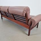 Vintage Coja Bank & Fauteuil Zweden '70 Leer Palissander thumbnail 15