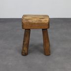 Vintage Kruk Primitief Brutalist Folkart Style thumbnail 6