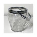 Vintage Ijsemmer In Craquelé Glas thumbnail 6