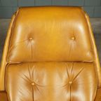 Vintage Lederen Draaifauteuil – Gustav Thams – Jaren 60 thumbnail 10
