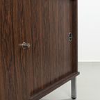 Vintage Dressoir Met Chromen Details 63174 thumbnail 5