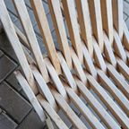Set 2 Lounge Fauteuils Lattenbank Ligstoelen Tuinstoelen thumbnail 8