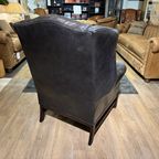 Gave Engelse Chesterfield Fauteuil Jenas Blauw Buttonseat thumbnail 3
