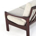 Vintage 3 Persoons Bank Reupholstered thumbnail 6