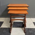 G-Plan Teak Nesting Set 1960S From The Fresco Series By Victor Wilkins thumbnail 6