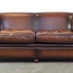 Gladde Engelse Chesterfield 2,5 Zits Bank Van Springvale Met Mooie Kleuren thumbnail 2