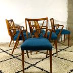 Set Of 6 Zijlstra Joure "Poly Z" Chairs, Abraham A. Patijn 1950S thumbnail 2