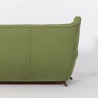 Mid-Century Modern Wing Sofa / 3-Zitsbank / Bank From Paolo Buffa, 1950’S Italy thumbnail 9