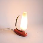Ceramic And Brass Table Lamp, 1950S thumbnail 3
