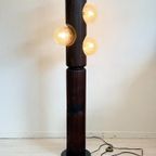 Vintage Temde Houten Totemlamp 1960’S thumbnail 3