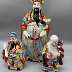 Set Chinese Goden Fu Lu Shou thumbnail 17