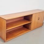 Vintage Teak Dressoir Sideboard Scandanivisch Boekenkast '60 thumbnail 4
