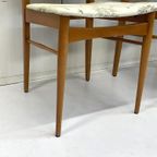 Vintage Eetkamerstoel Zitting Opnieuw Bekleed J`60 thumbnail 2