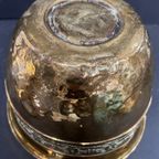 Vintage Messing Bloempot, Doorsnede 22 Cm thumbnail 4