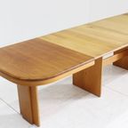 Vintage Deense Grote Ovalen Uitschuifbare Eettafel Xl thumbnail 2