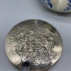 Vintage Delft's Confituur Pot Met Deksel thumbnail 11