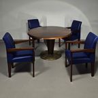 4 X Hugues Chevalier Conference Ying Bridge Chair / Leather thumbnail 21