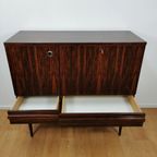 Vintage Mid Century Highboard, Barkast, Wandmeubel, Wandkast thumbnail 4