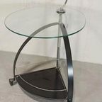 Vintage Postmodern Bijzettafel Trolley thumbnail 3