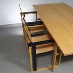 Extremely Rare Finnish Dining Set By Simo Heikkilä / Pentik. 1980s thumbnail 8