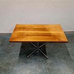 60's Vintage Draaibare Bijzettafel Tv Kastje Audio Meubel thumbnail 6