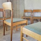Set Van 6 Stoelen Van Henning Kjearnulf Voor Korup, 1960 thumbnail 8