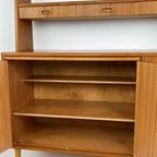 Scandinavisch Vintage Teak Fineren Dressoir/ Boekenkast Midsund thumbnail 16