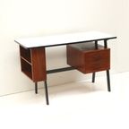 Vintage Bureau Met Lades En Formica Blad Uit De Jaren ’70 thumbnail 2