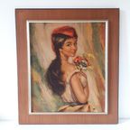 Jaren 70 Zigeunerin Schilderij Print Fp Nicol thumbnail 2
