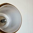 Mooie Vintage Messing Hanglamp Uit Denemarken thumbnail 8
