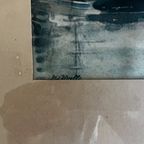 Aquarel Van Van Der Walle Kerktoren Oldenhove Leeuwarden thumbnail 2