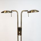 Boxford Holland - Design Jan Des Bouvrie - 2-Armige Staande Lamp - Messing - 90'S thumbnail 4