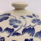 Prachtige Frans Aardewerk Schaal Blauw WIT Decor - Reliving thumbnail 4