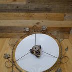 Grote Plafondlamp Metaal Met Glas thumbnail 6