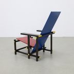 Dutch Bauhaus Lounge Chair In The Style Of Gerrit Rietveld thumbnail 6