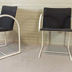 Set Van 2 Vintage Cirkel Stoelen, Metaform, Postmodern thumbnail 4