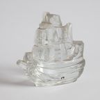 Glass Paperweight Sculptures By Uno Westerberg For Pukeberg Sweden thumbnail 4
