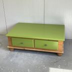 Restyle Salontafel Grenen & Frisgroen Ladetafel Circulair thumbnail 4