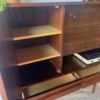 Retro Vintage Mid-century Dressoir,high-board,barkast thumbnail 19