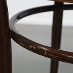 Prachtige Antieke Houten Design Stoel Van Mundus Voor Thonet Met Armleuningen thumbnail 17