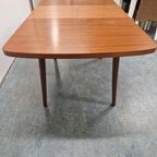 Vintage Eettafel Uittrekbare Tafel Teakhouten Tafel Jaren 60 thumbnail 11