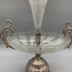 Antiek Centerpiece Tafelstuk Kristal thumbnail 5