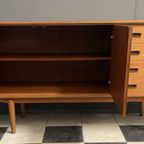Teak Sideboard By Friedrich Waltke 1960S thumbnail 7