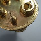 Art Nouveau Brass Smoke Table thumbnail 15