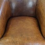 Karaktervolle Schapenleren Clubfauteuil Met Een Luxe, Rustieke Uitstraling thumbnail 7