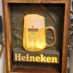 Leuk En Origineel Vintage Lichtbakje Van Heineken Bier🍺 thumbnail 2