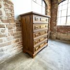 Vintage Houten Ladekast / Kast / Commode thumbnail 7