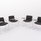 Set Of 4 ‘Catifa’ Chairs / Eetkamerstoelen By Lievore Altherr Molina For Arper thumbnail 3