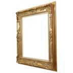 Fraaie Bladgoud Barok Stijl Lijst Klassiek Kader 84x74cm thumbnail 11