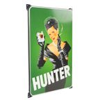 Grote Emaille Plaat Hunter Sigaretten Reclamebord Retro thumbnail 6